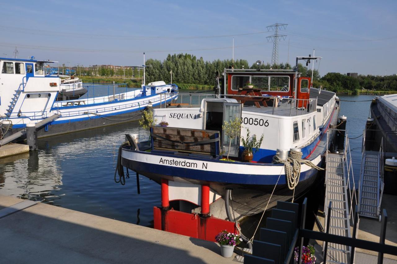 Private Lodge On Houseboat Amsterdam Exteriör bild