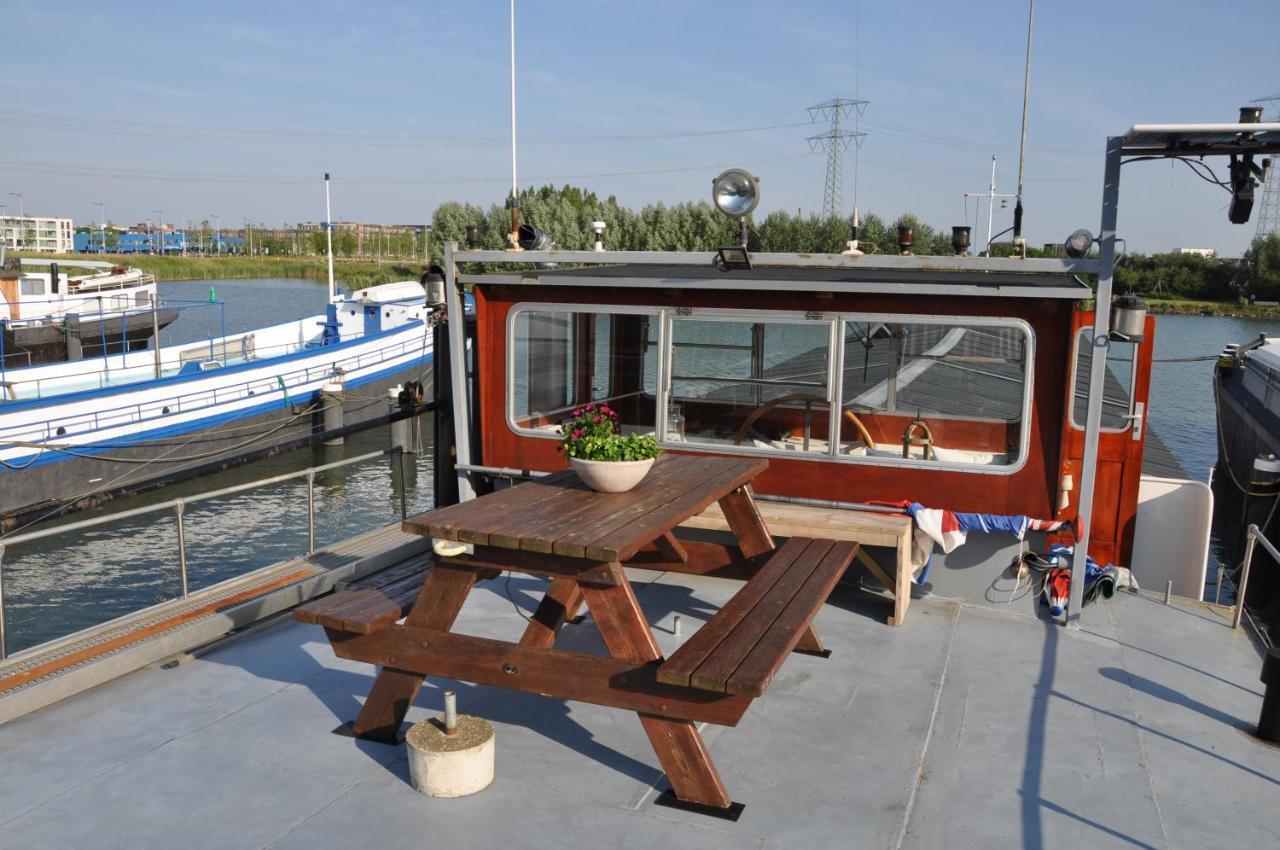 Private Lodge On Houseboat Amsterdam Exteriör bild